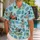 Cartoon Hound Golf and Surf Scenes for Playful Summer Beach and Island Trips Hawaiian Shirt - 1