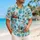 Cartoon Hound Golf and Surf Scenes for Playful Summer Beach and Island Trips Hawaiian Shirt - 6