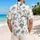 Whimsical Monochrome Mouse Characters for Sunny Island Getaways and Summer Celebrations Hawaiian Shirt - 2