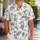 Whimsical Monochrome Mouse Characters for Sunny Island Getaways and Summer Celebrations Hawaiian Shirt - 1