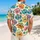 Whimsical Fuzzy Monster Faces for Beach Getaways and Playful Summer Escapes Together Hawaiian Shirt - 2