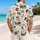 Vintage Pirate Ships, Crossbones And Treasure For Sunny Coastal Getaways And Island Escapes Hawaiian Shirt - 2