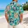 Spooky Skeleton Faces and Ghostly Friends for Halloween Island Getaways and Parties Hawaiian Shirt - 2