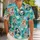 Spooky Skeleton Faces and Ghostly Friends for Halloween Island Getaways and Parties Hawaiian Shirt - 1