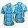 Whimsical Blue Caterpillar Costume Look for Halloween Parties and Cosplay Fans Hawaiian Shirt - 5