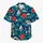 Tropical Cruise Ships, Sailboats and Island Blooms for Relaxed Coastal Getaways Hawaiian Shirt - 7