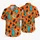 Fred Flintstone Inspired Orange Stone Age Spots for Halloween Costume Parties and Cosplay Hawaiian Shirt - 5