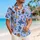 Spooky Cartoon Halloween Party Characters for Island Getaways and October Fun Hawaiian Shirt - 6
