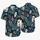 Eerie Porcelain Mask Tropical Foliage for Halloween Beach Getaways and Spooky Vacations Hawaiian Shirt - 5