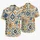 Mediterranean Tile Mosaic for Seaside Getaways and Resort Days, Men's Coastal Style Hawaiian Shirt - 5
