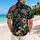 Tropical Peacocks and Botanical Foliage for Resort Getaways and Island Vacations Style Hawaiian Shirt - 2