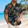 Tropical Peacocks and Botanical Foliage for Resort Getaways and Island Vacations Style Hawaiian Shirt - 6
