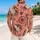 Spider Cat Tattoo Style Floral Motifs for Vacation Outings and Alternative Fashion Fans Hawaiian Shirt - 2