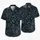 Spider Web Woodland Motif for Halloween Getaways and Nighttime Adventures for Men Hawaiian Shirt - 5