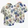 Blue Crab and Fig Motifs for Coastal Resort Evenings, Island Getaways, and Vacations Hawaiian Shirt - 5