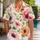 Pink Coral Anemone Blossoms for Tropical Vacations and Island Resort Weekend Getaways Hawaiian Shirt - 1