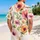 Pink Coral Anemone Blossoms for Tropical Vacations and Island Resort Weekend Getaways Hawaiian Shirt - 2