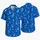 Royal Blue Anchor Waves for Seaside Celebrations and Playful Summer Sailor Style Hawaiian Shirt - 5
