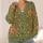Watercolor Coral Peonies and Wildflower Sprigs for Cozy Autumn Everyday Layering All-over Print Knitted Cardigan - 4