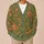 Watercolor Coral Peonies and Wildflower Sprigs for Cozy Autumn Everyday Layering All-over Print Knitted Cardigan - 6