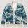 Roiling Ocean Waves for Coastal Getaways and Relaxed Everyday Seaside Layering All-over Print Knitted Cardigan - 1