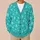 Turquoise Snowflake Winter Style For Cozy Everyday Layering And Festive Outings All-over Print Knitted Cardigan - 6