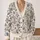 Vintage Blue Paisley And Floral Motifs For Graceful Autumn Everyday Style All-over Print Knitted Cardigan - 2