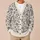 Vintage Blue Paisley And Floral Motifs For Graceful Autumn Everyday Style All-over Print Knitted Cardigan - 6
