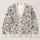 Vintage Blue Paisley And Floral Motifs For Graceful Autumn Everyday Style All-over Print Knitted Cardigan - 1