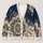 Bohemian Mandala Florals for Everyday Layering and Cozy Autumn Outings All-over Print Knitted Cardigan - 1