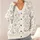 Butterfly and Botanical Motifs for Soft Everyday Layering and Springtime Style for Women All-over Print Knitted Cardigan - 4