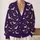 Silver Bats And Stars For Spooky Halloween Nights And Everyday Autumn Style All-over Print Knitted Cardigan - 2