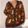 Autumn Hedgehogs And Maple Leaves For Cozy Woodland Days And Fall Outings All-over Print Knitted Cardigan - 4