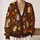 Autumn Hedgehogs And Maple Leaves For Cozy Woodland Days And Fall Outings All-over Print Knitted Cardigan - 2