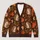 Autumn Hedgehogs And Maple Leaves For Cozy Woodland Days And Fall Outings All-over Print Knitted Cardigan - 1