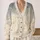 Celestial Star Trails And Botanical Vines For Dreamy Everyday Layering This Autumn All-over Print Knitted Cardigan - 2