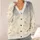 Celestial Star Trails And Botanical Vines For Dreamy Everyday Layering This Autumn All-over Print Knitted Cardigan - 4