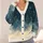 Celestial Crescent Moons And Stars For Cozy Everyday Layering All-over Print Knitted Cardigan - 4