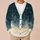 Celestial Crescent Moons And Stars For Cozy Everyday Layering All-over Print Knitted Cardigan - 6