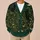 Ravens, Crescent Moon And Forest Mushrooms For Moody Woodland Layering And Nature Lovers All-over Print Knitted Cardigan - 6