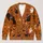 Cute Halloween Cats, Ghosts & Bats for Cozy Autumn Nights and Festive Seasonal Wear All-over Print Knitted Cardigan - 1