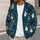 Ghosts Cats Pumpkins And Bats For Cozy Halloween Season Layering All-over Print Knitted Cardigan - 5