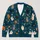 Ghosts Cats Pumpkins And Bats For Cozy Halloween Season Layering All-over Print Knitted Cardigan - 1