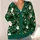 Halloween Ghost Bat Candy Stars for Cozy October Celebrations and Festive Layering All-over Print Knitted Cardigan - 4