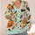 Whimsical Pumpkins, Bats & Toadstools for Cozy Halloween Layering and Autumn Days All-over Print Knitted Cardigan - 4