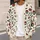 Ghosts, Bats and Poinsettias for a Playful Holiday Season Look All-over Print Knitted Cardigan - 5