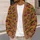 Scream Face Cherry Motifs for Spooky Autumn Style and Everyday Layering All-over Print Knitted Cardigan - 5