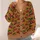 Scream Face Cherry Motifs for Spooky Autumn Style and Everyday Layering All-over Print Knitted Cardigan - 4