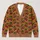 Scream Face Cherry Motifs for Spooky Autumn Style and Everyday Layering All-over Print Knitted Cardigan - 1
