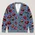 Red Lips And Midnight Stars For Bold Everyday Autumn Layering And Casual Outings All-over Print Knitted Cardigan - 1